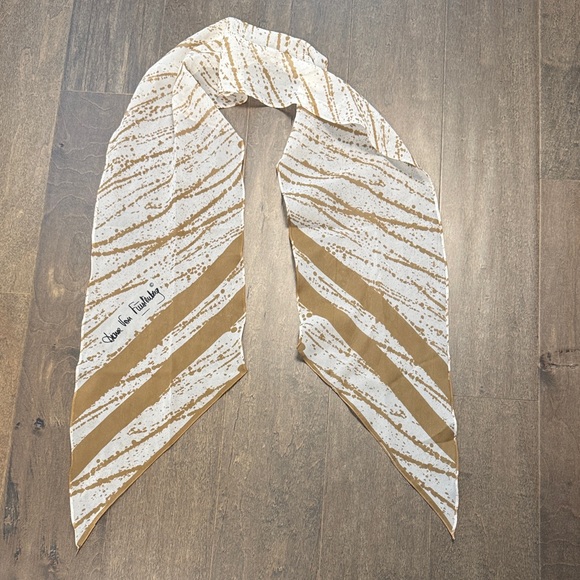 Diane Von Furstenberg Accessories - Diane Von Furstenberg Silk Skinny Scarf